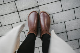 Be Lenka - Diva Dark Brown - Botines barefoot-Be Lenka-Cacles Barefoot-Tienda de calzado barefoot respetuoso minimalista