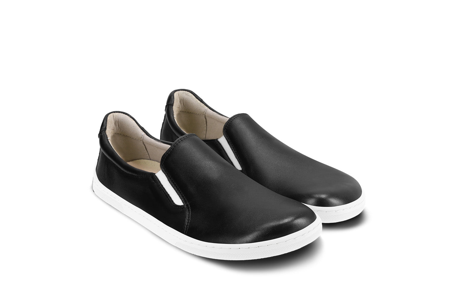 Be Lenka - Eazy Neo Black & White - Slip-ons barefoot-Be Lenka-Cacles Barefoot-Tienda de calzado barefoot respetuoso minimalista
