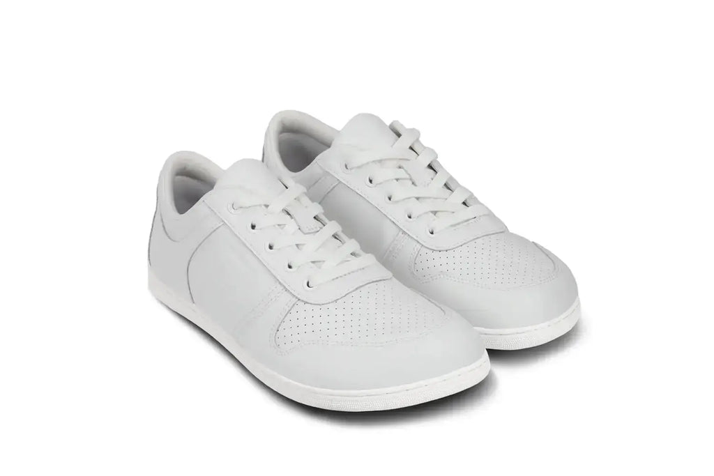 Be Lenka - Echo All White - Zapatillas barefoot unisex blancas