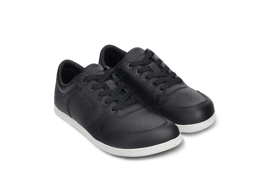Be Lenka - Echo Black & White - Zapatillas barefoot unisex negras