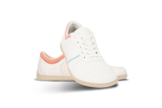 Be Lenka - Echo White & Cotton Candy Vegan - Deportivas barefoot veganas-Be Lenka-Cacles Barefoot-Tienda de calzado barefoot respetuoso minimalista