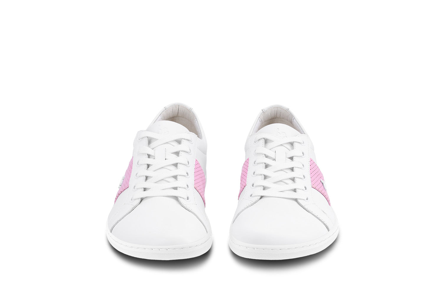 Be Lenka - Elite White & Pink - Deportivas barefoot-Be Lenka-Cacles Barefoot-Tienda de calzado barefoot respetuoso minimalista