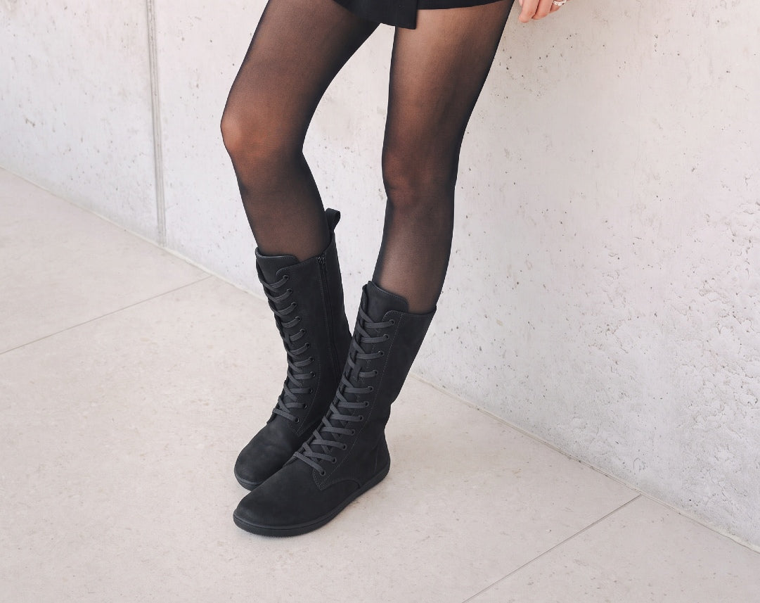 Be Lenka Evon Dark Black - Botas barefoot