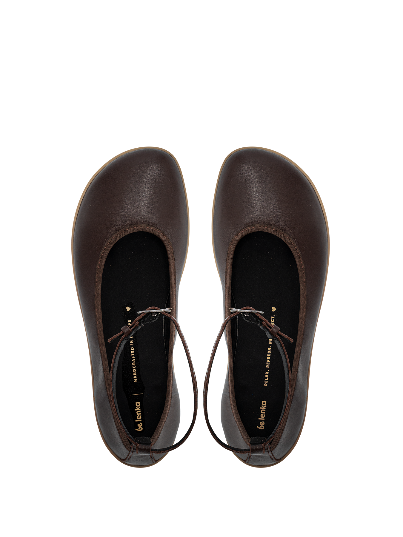 Be Lenka - Florence Dark Brown - Bailarinas barefoot-Be Lenka-Cacles Barefoot-Tienda de calzado barefoot respetuoso minimalista