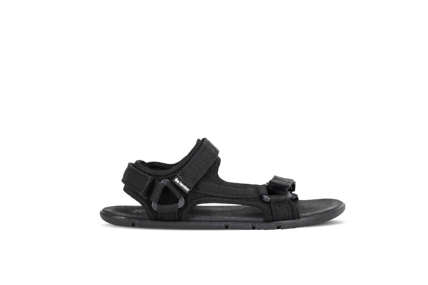 Be Lenka - Flow All Black - Sandalias barefoot unisex negras