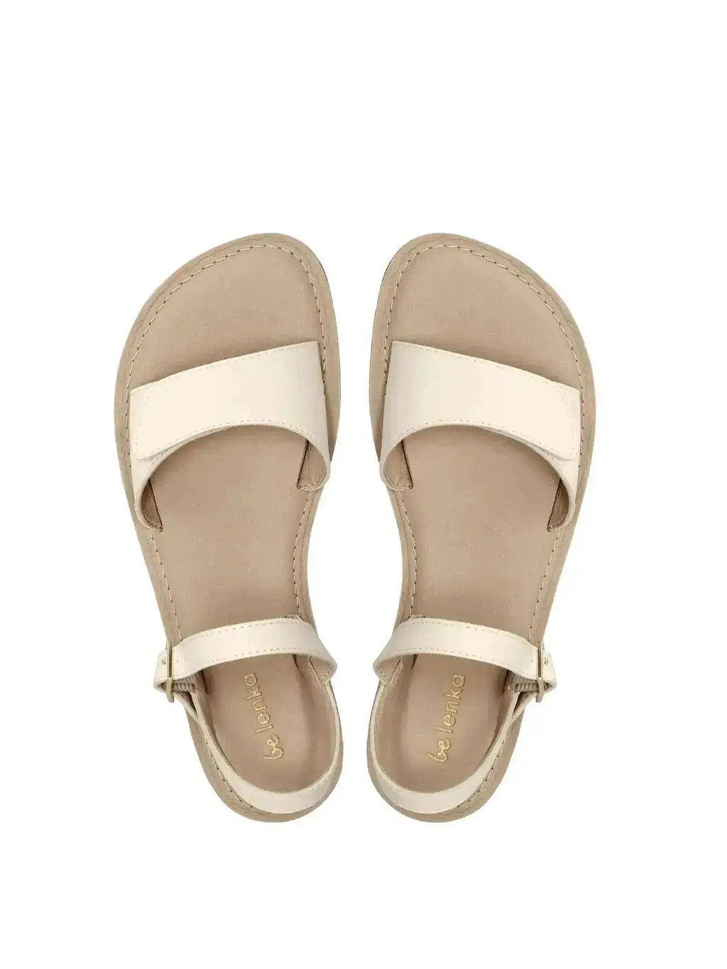 Be Lenka Grace 2.0 Ivory - Sandalias barefoot blancas para mujer