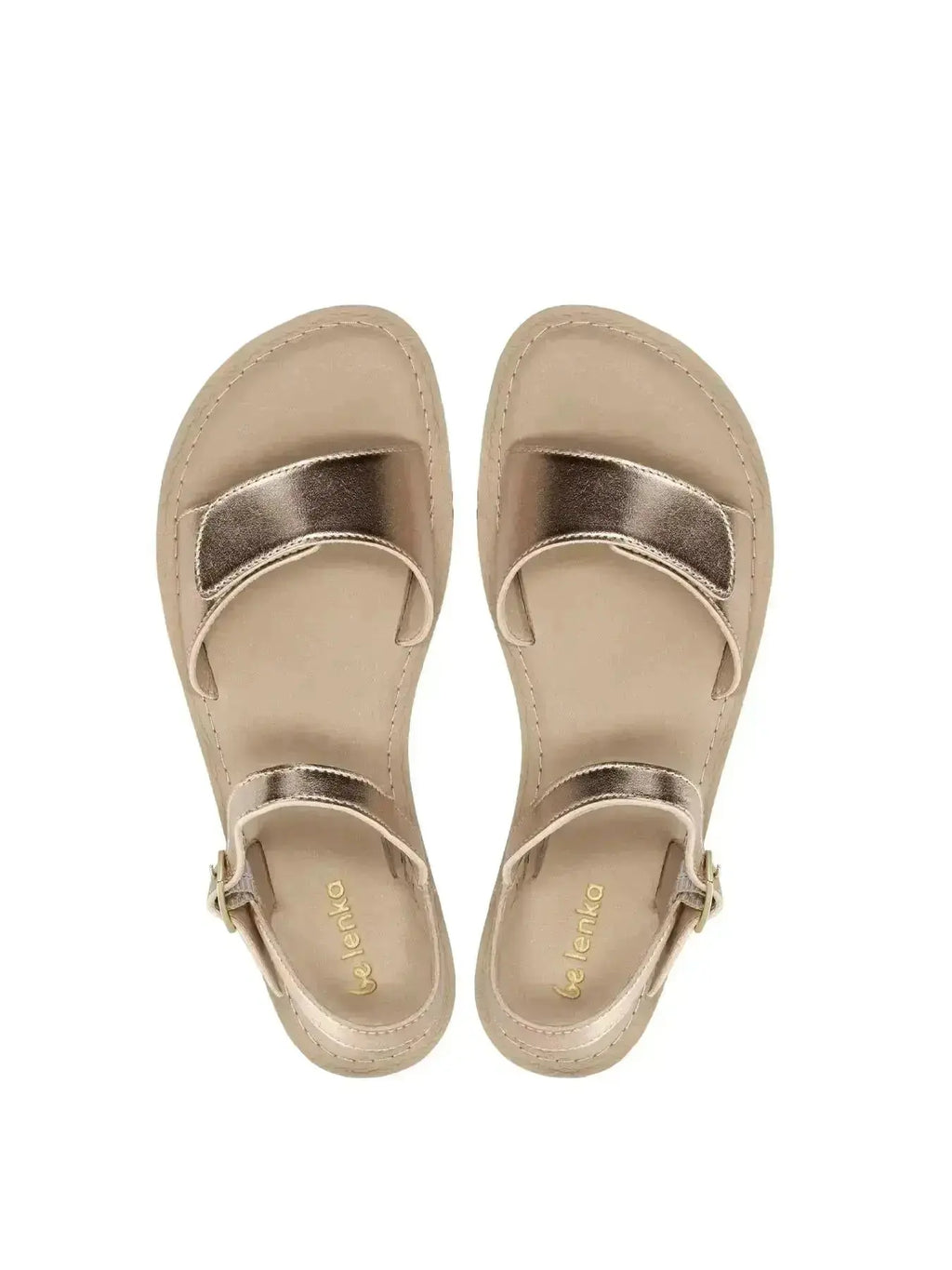 Be Lenka Grace 2.0 Rose Gold - Sandalias barefoot oro rosa para mujer