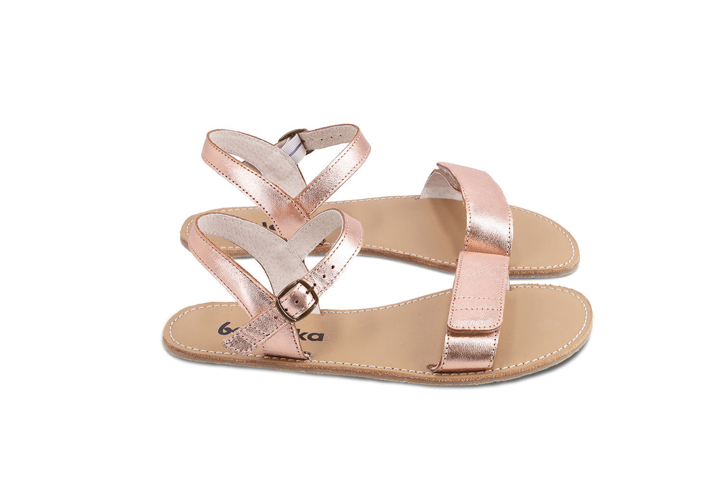 Be Lenka - Grace Rose Gold - Sandalias barefoot-Be Lenka-Cacles Barefoot-Tienda de calzado barefoot respetuoso minimalista