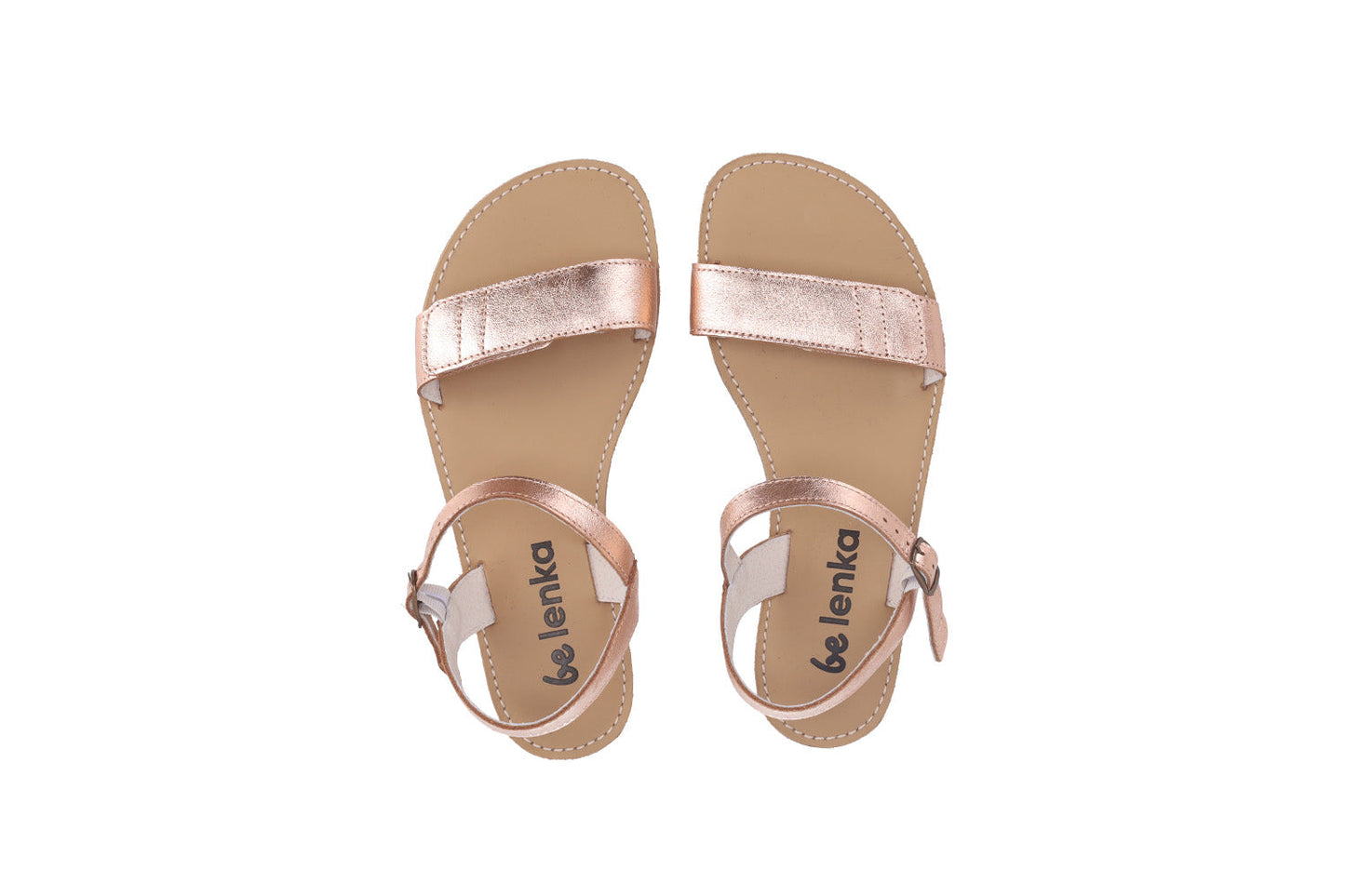 Be Lenka - Grace Rose Gold - Sandalias barefoot-Be Lenka-Cacles Barefoot-Tienda de calzado barefoot respetuoso minimalista