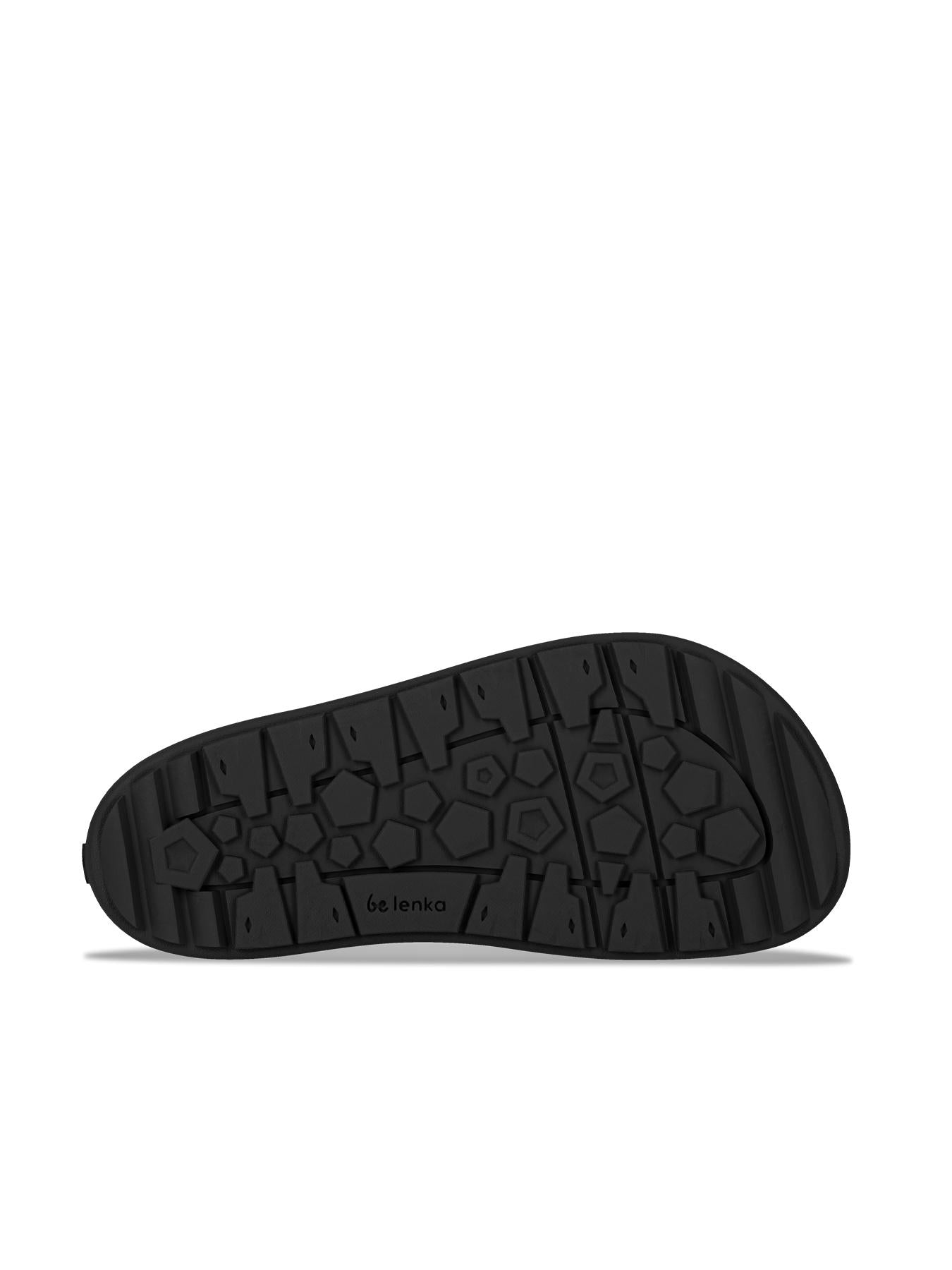 Be Lenka Kids - Ailo Preschool All Black - Botas de nieve descalzas