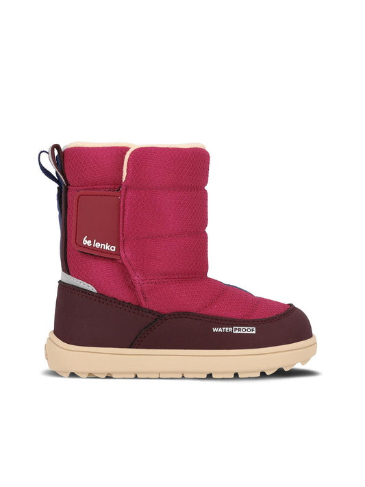 Be Lenka Kids - Ailo Preschool Berry - Botas de nieve descalzas
