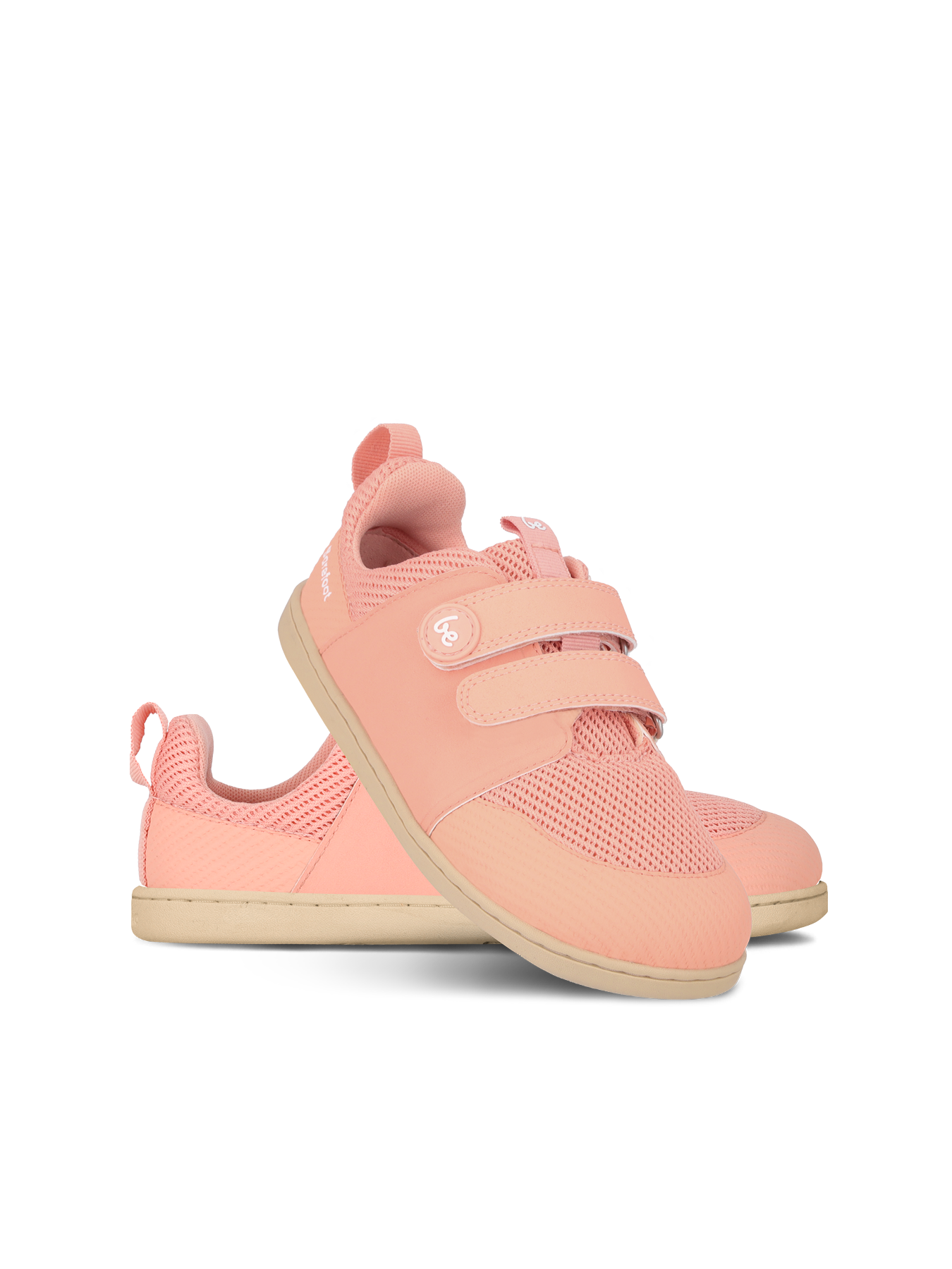 Be Lenka Kids - Bounty Junior Coral Pink - Zapatillas barefoot-Be Lenka-Cacles Barefoot-Tienda de calzado barefoot respetuoso minimalista