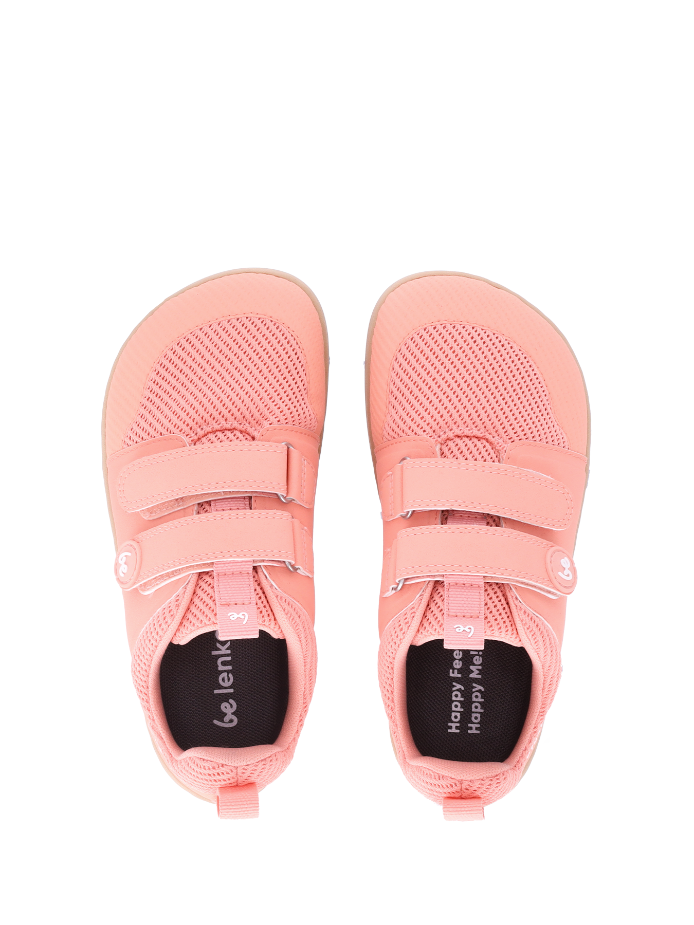 Be Lenka Kids - Bounty Junior Coral Pink - Zapatillas barefoot-Be Lenka-Cacles Barefoot-Tienda de calzado barefoot respetuoso minimalista