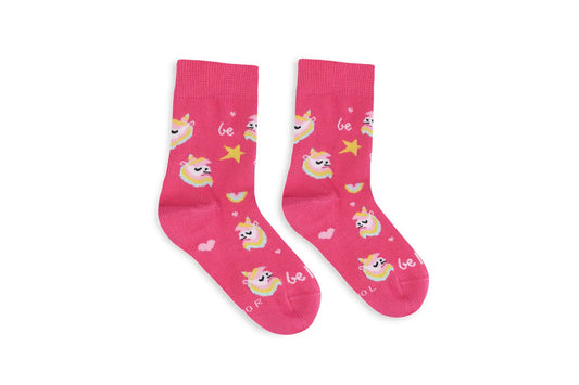 Be Lenka Kids - Crew Unicorn - Calcetines barefoot