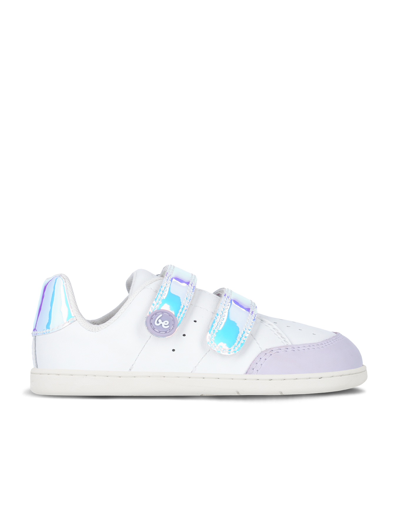 Be Lenka Kids - Energise White & Iridescent - Zapatillas barefoot-Be Lenka-Cacles Barefoot-Tienda de calzado barefoot respetuoso minimalista