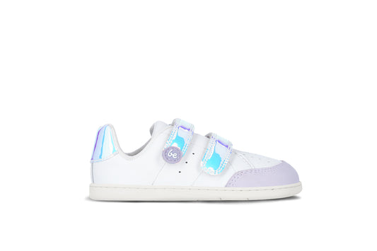 Be Lenka Kids - Energise White & Iridescent - Zapatillas barefoot-Be Lenka-Cacles Barefoot-Tienda de calzado barefoot respetuoso minimalista