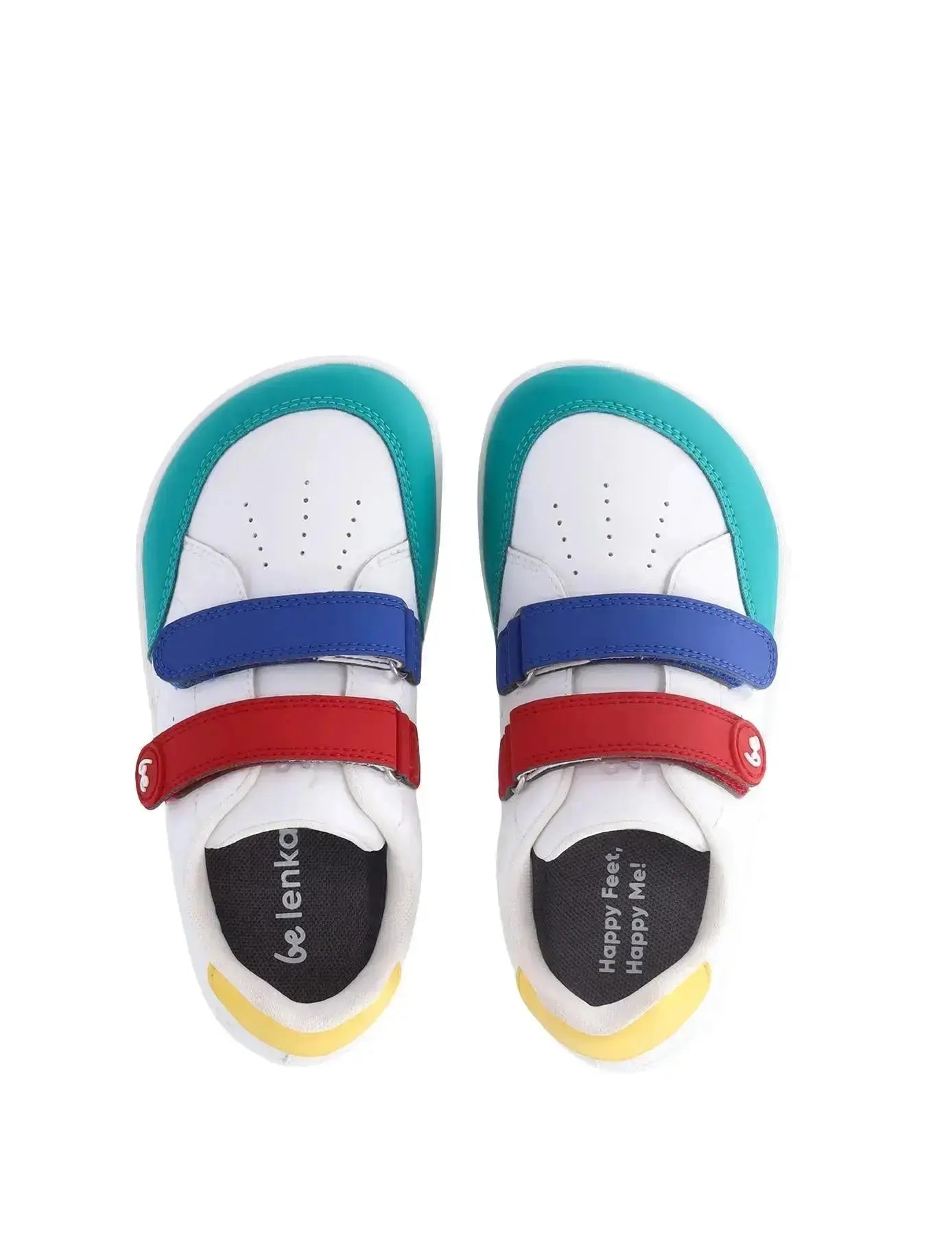Be Lenka Kids - Energise Blanc & Multicolore - Chaussures barefoot