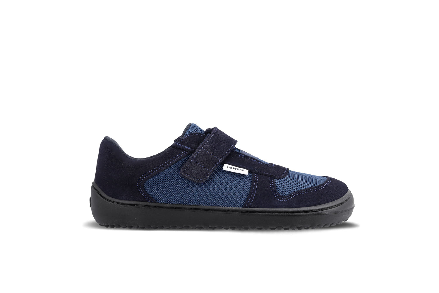 Be Lenka Kids - Joy Dark Blue & Black - Deportivas barefoot-Be Lenka-Cacles Barefoot-Tienda de calzado barefoot respetuoso minimalista