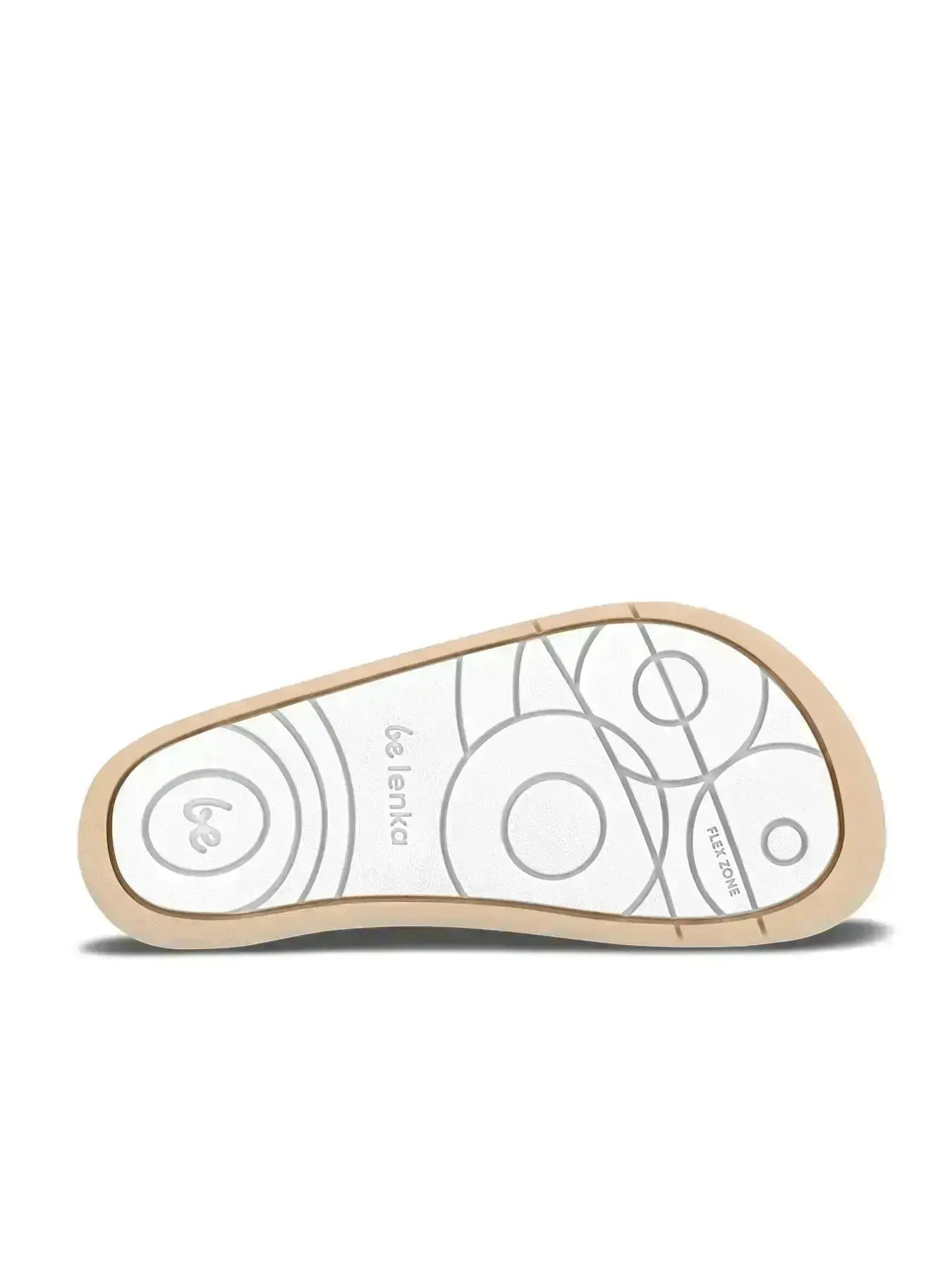 Be Lenka Kids - Miami Junior Off White Sparkle - Sandalias barefoot infantiles blanco