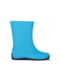 Be Lenka Kids - Pudds Aqua Blue - Bottes de pluie barefoot