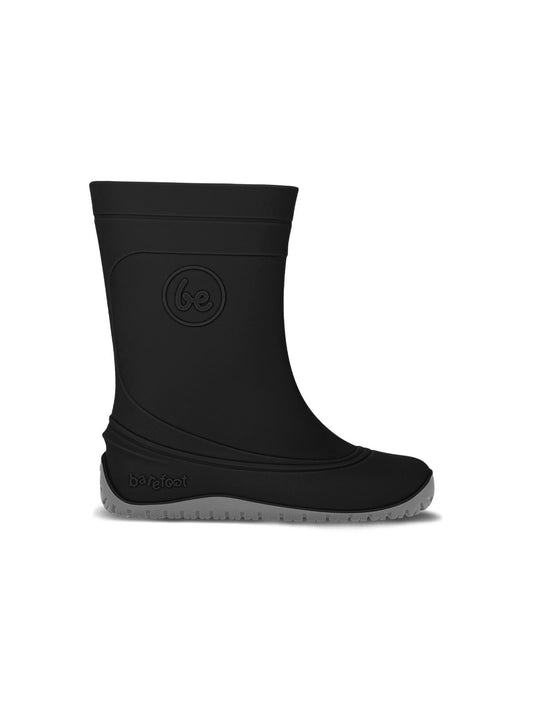 Be Lenka Kids - Pudds Black - Botas de agua barefoot