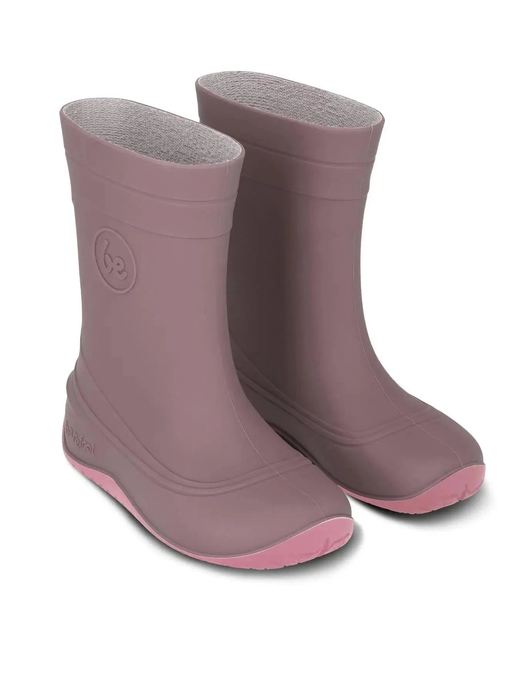 Be Lenka Kids - Pudds Misty Pink - Botas de agua respetuosas infantiles rosas
