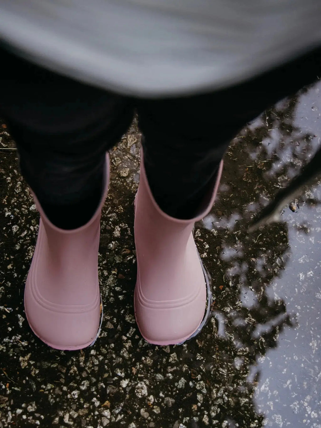 Be Lenka Kids - Pudds Misty Pink - Botas de agua respetuosas infantiles rosas
