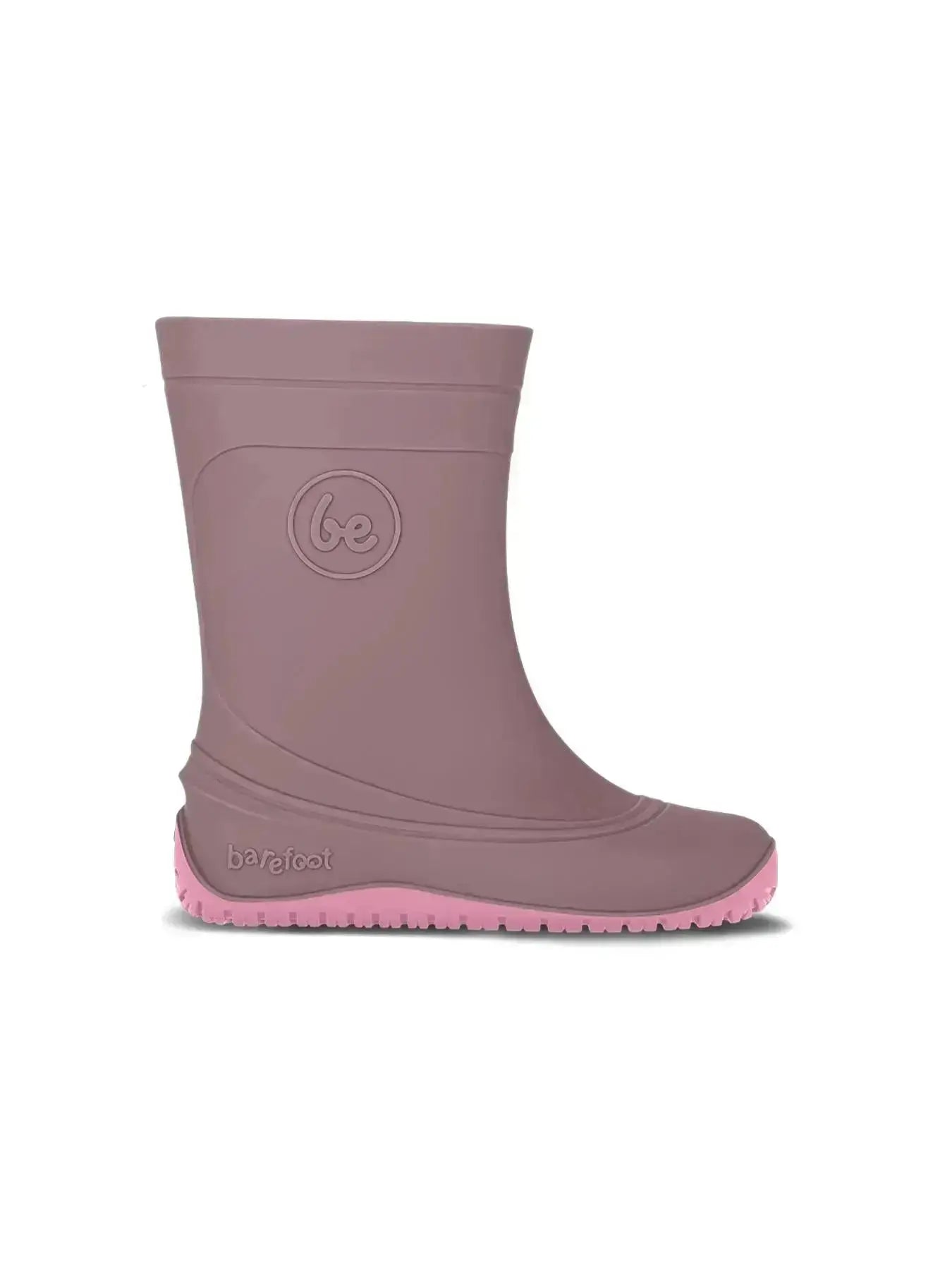 Be Lenka Kids - Pudds Misty Pink - Bottes de pluie barefoot