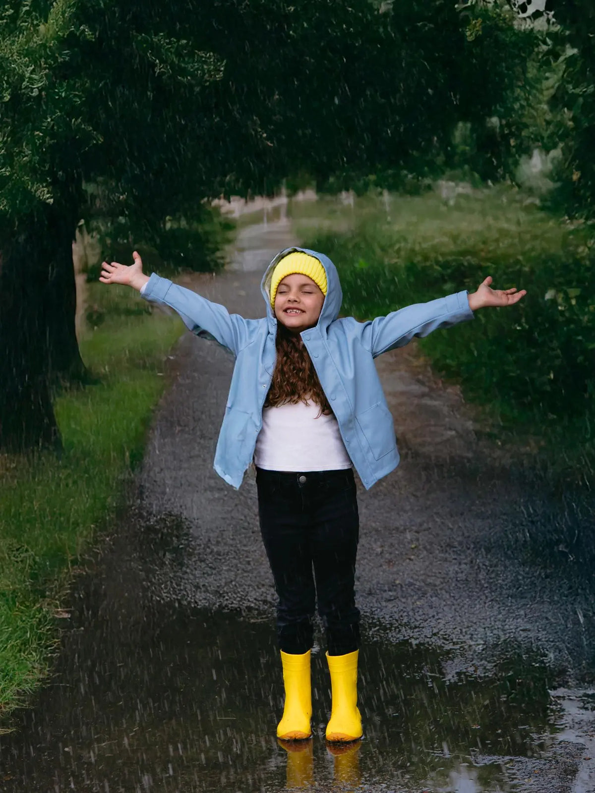 Be Lenka Kids - Pudds Yellow - Botas de agua barefoot