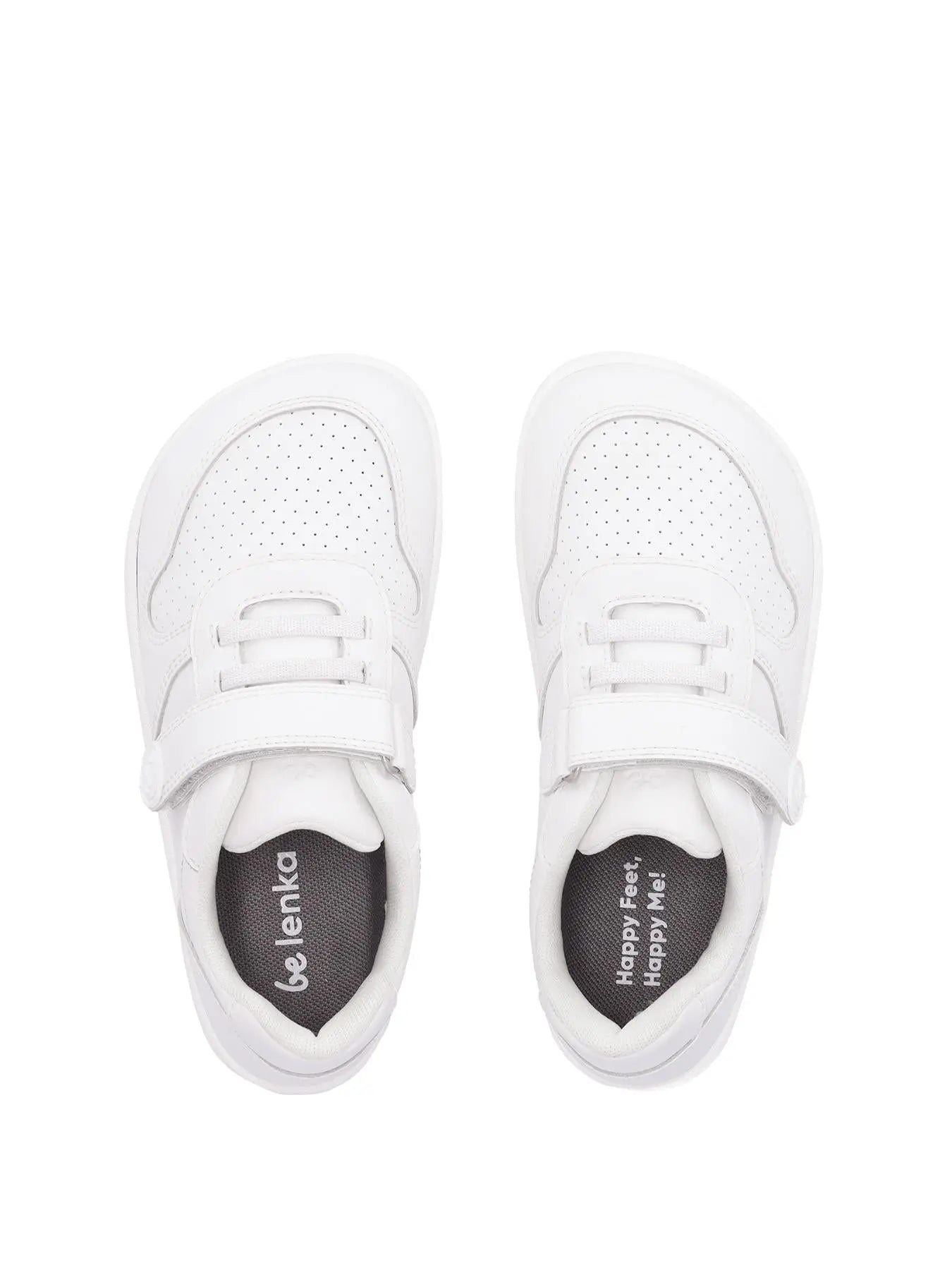 Be Lenka Kids - Scoot All White - Zapatillas Barefoot