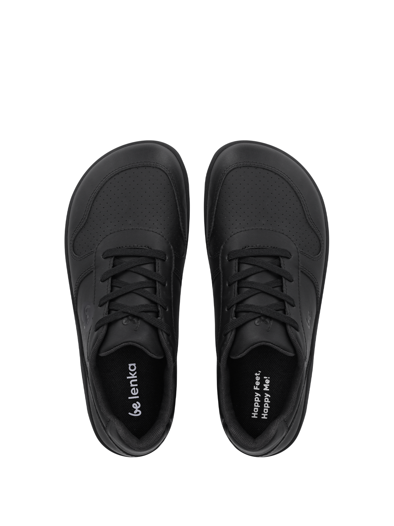 Be Lenka Kids - Scoot Junior All Black - Zapatillas barefoot-Be Lenka-Cacles Barefoot-Tienda de calzado barefoot respetuoso minimalista