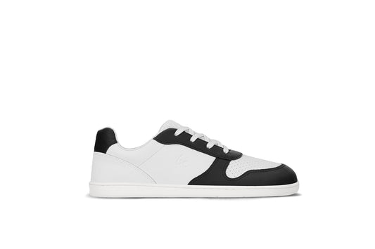 Be Lenka Kids - Scoot Junior White & Black - Zapatillas barefoot-Be Lenka-Cacles Barefoot-Tienda de calzado barefoot respetuoso minimalista