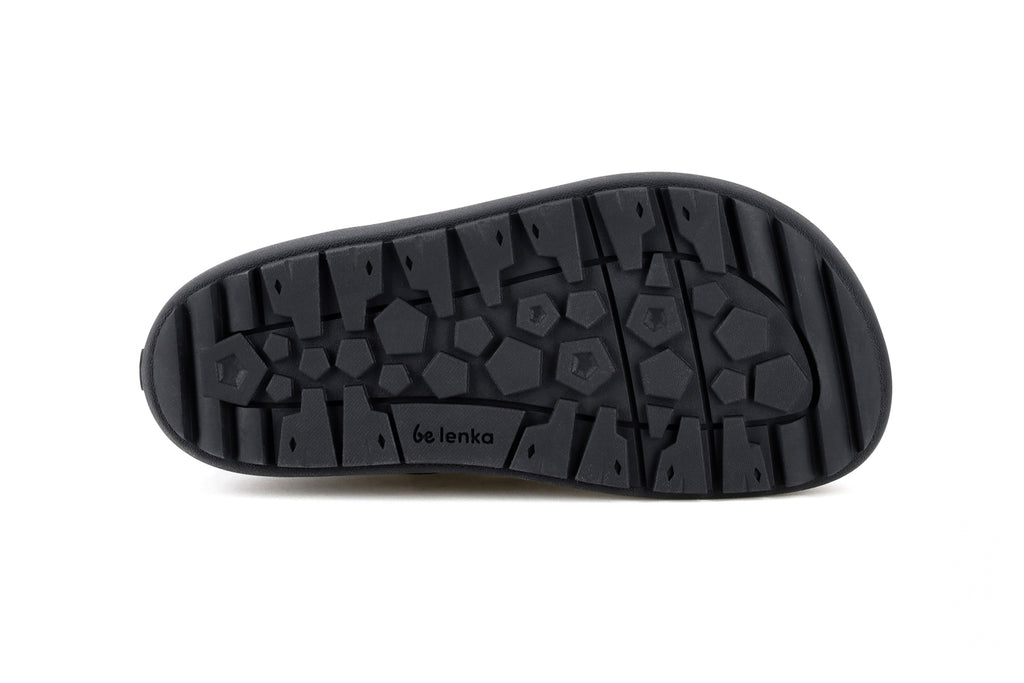 Be Lenka Kids - Snowfox All Black - Barefoot Snow Boots