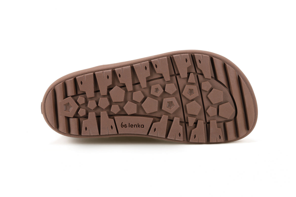 Be Lenka Kids - Snowfox Brown - Botas de neve barefoot