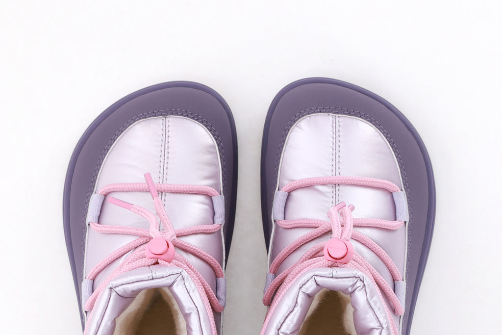 Be Lenka Kids - Snowfox Purple - Botas de neve barefoot