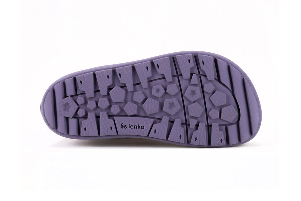 Be Lenka Kids - Snowfox Purple - Botas de neve barefoot