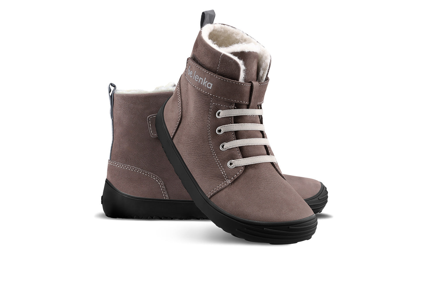 Be Lenka Kids - Winter Chocolate - Botines de invierno barefoot-Be Lenka-Cacles Barefoot-Tienda de calzado barefoot respetuoso minimalista