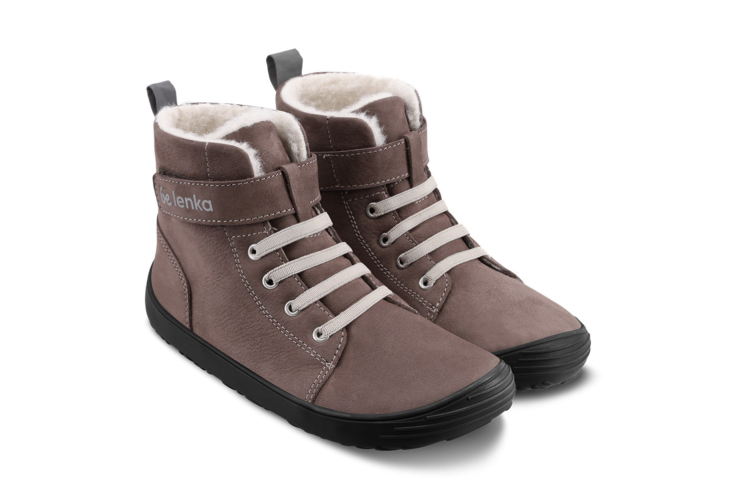 Be Lenka Kids - Winter Chocolate - Botines de invierno barefoot-Be Lenka-Cacles Barefoot-Tienda de calzado barefoot respetuoso minimalista