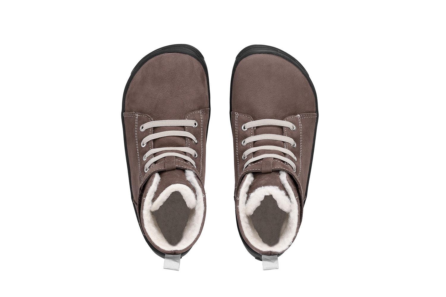 Be Lenka Kids - Winter Chocolate - Botines de invierno barefoot-Be Lenka-Cacles Barefoot-Tienda de calzado barefoot respetuoso minimalista