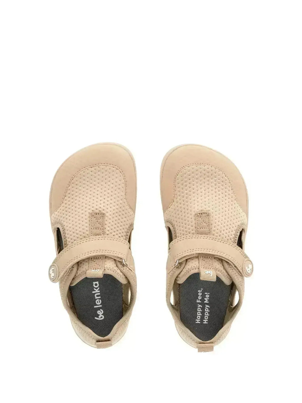 Be Lenka Kids - Zest Beige - Sandalias barefoot infantiles beige