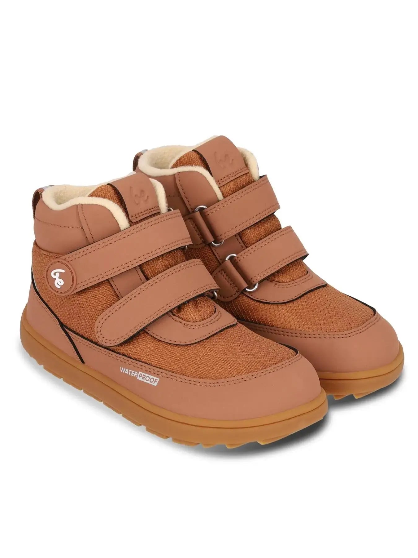 Be Lenka Kids - Zippu All Brown - Zapatos barefoot de invierno