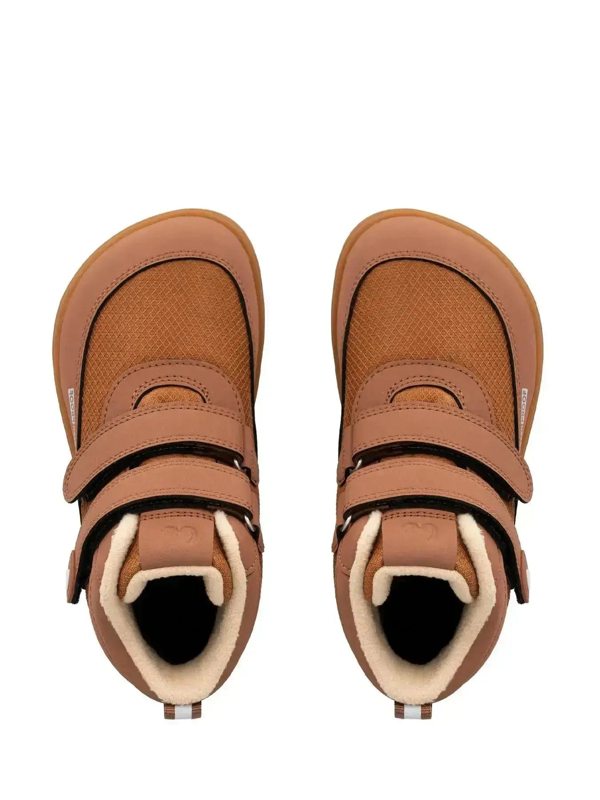 Be Lenka Kids - Zippu All Brown - Zapatos barefoot de invierno