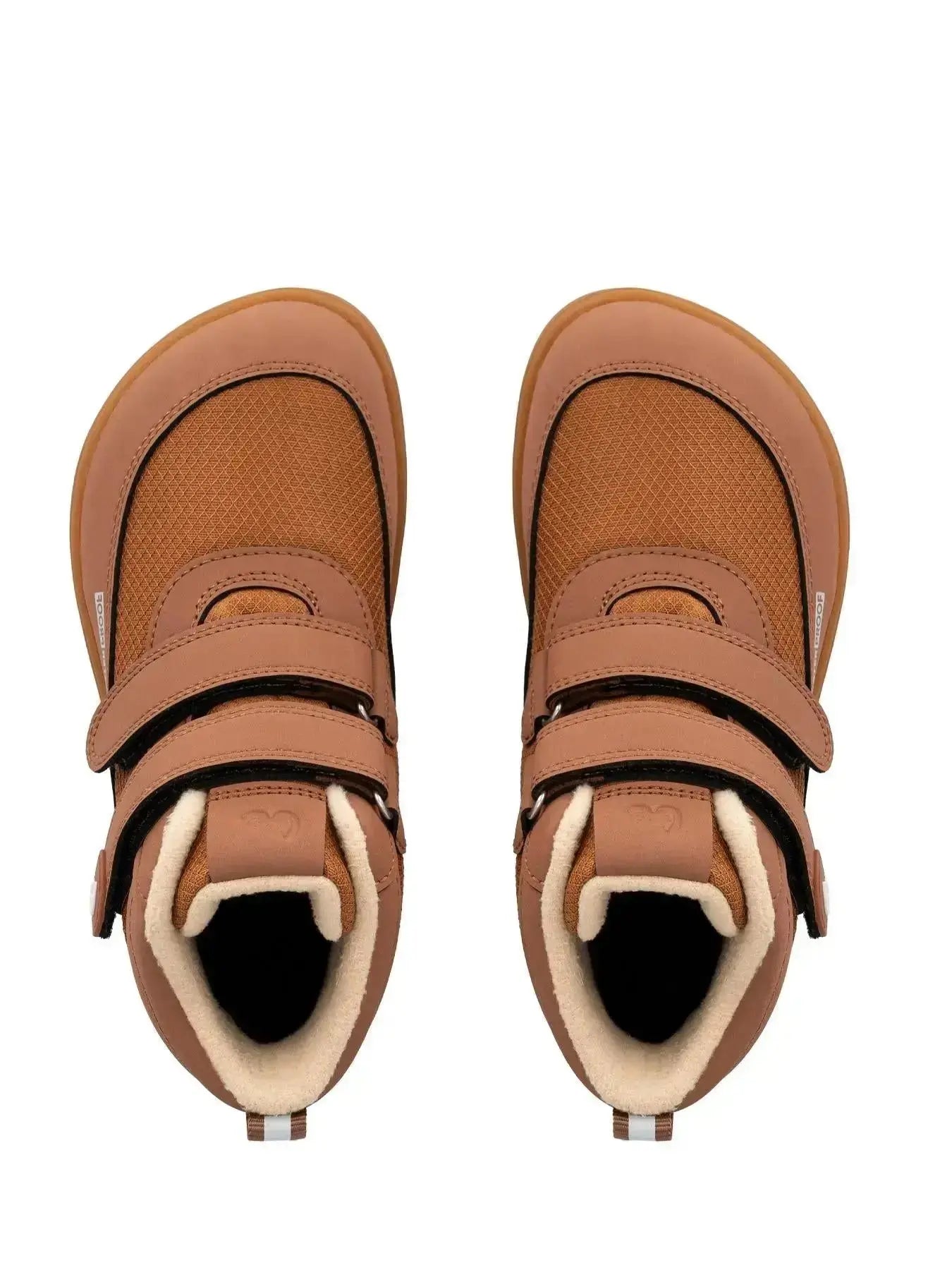 Be Lenka Kids - Zippu Junior Tout Marron - Chaussures barefoot d'hiver