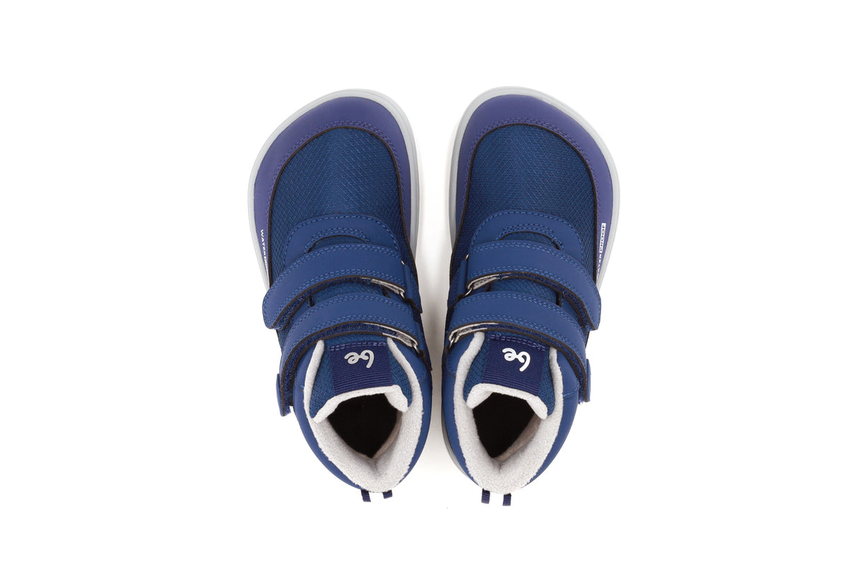 Be Lenka Kids - Zippu Navy - Botas barefoot de invierno