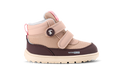 Be Lenka Kids - Zippu Preschool Beige & Burgundy - Botas barefoot de invierno