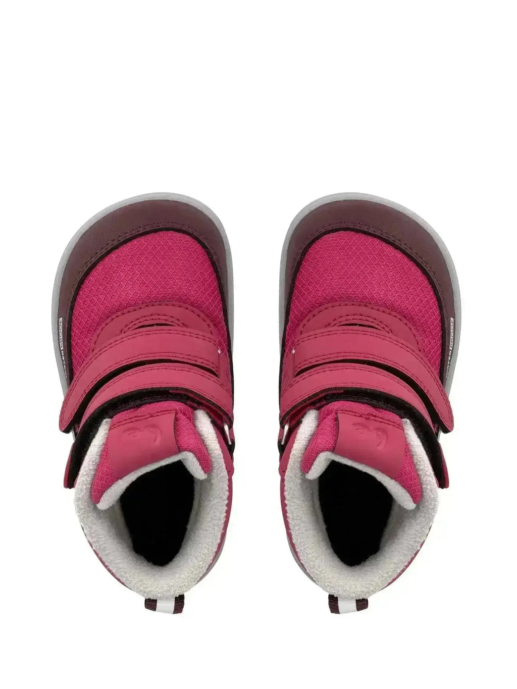 Be Lenka Kids - Zippu Preschool Berry & Grey - Botas respetuosas primeros pasos cereza