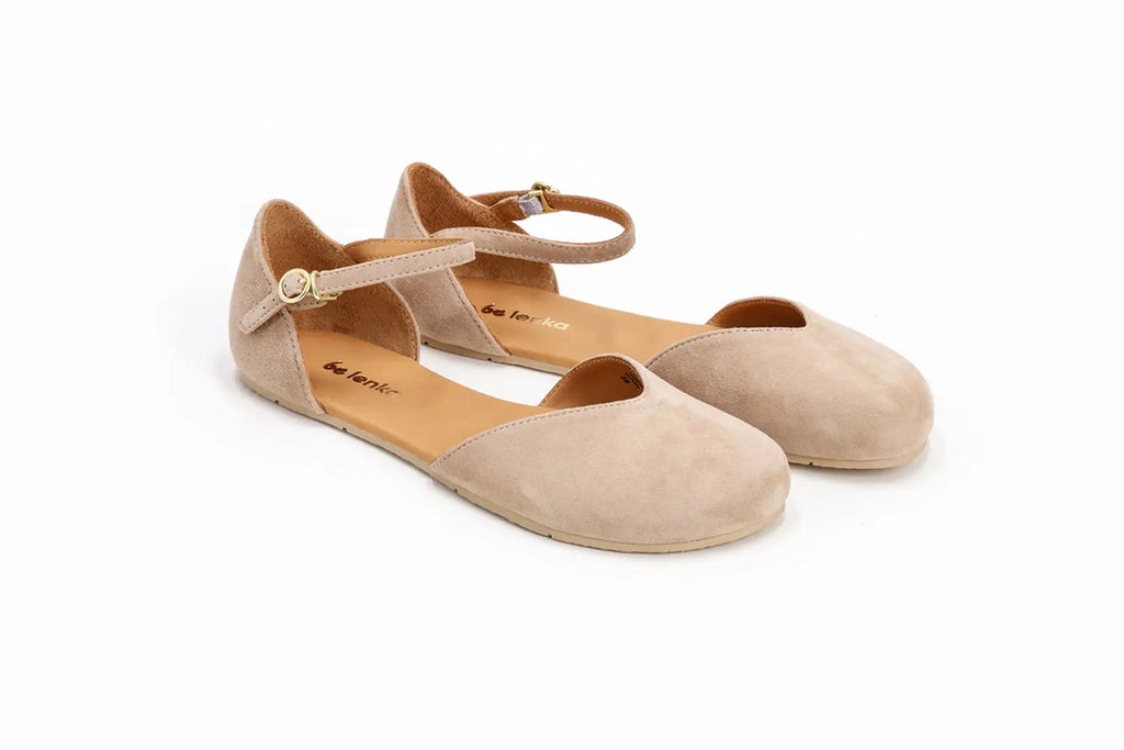 Be Lenka - Lilea Cream - Bailarinas barefoot para mujer