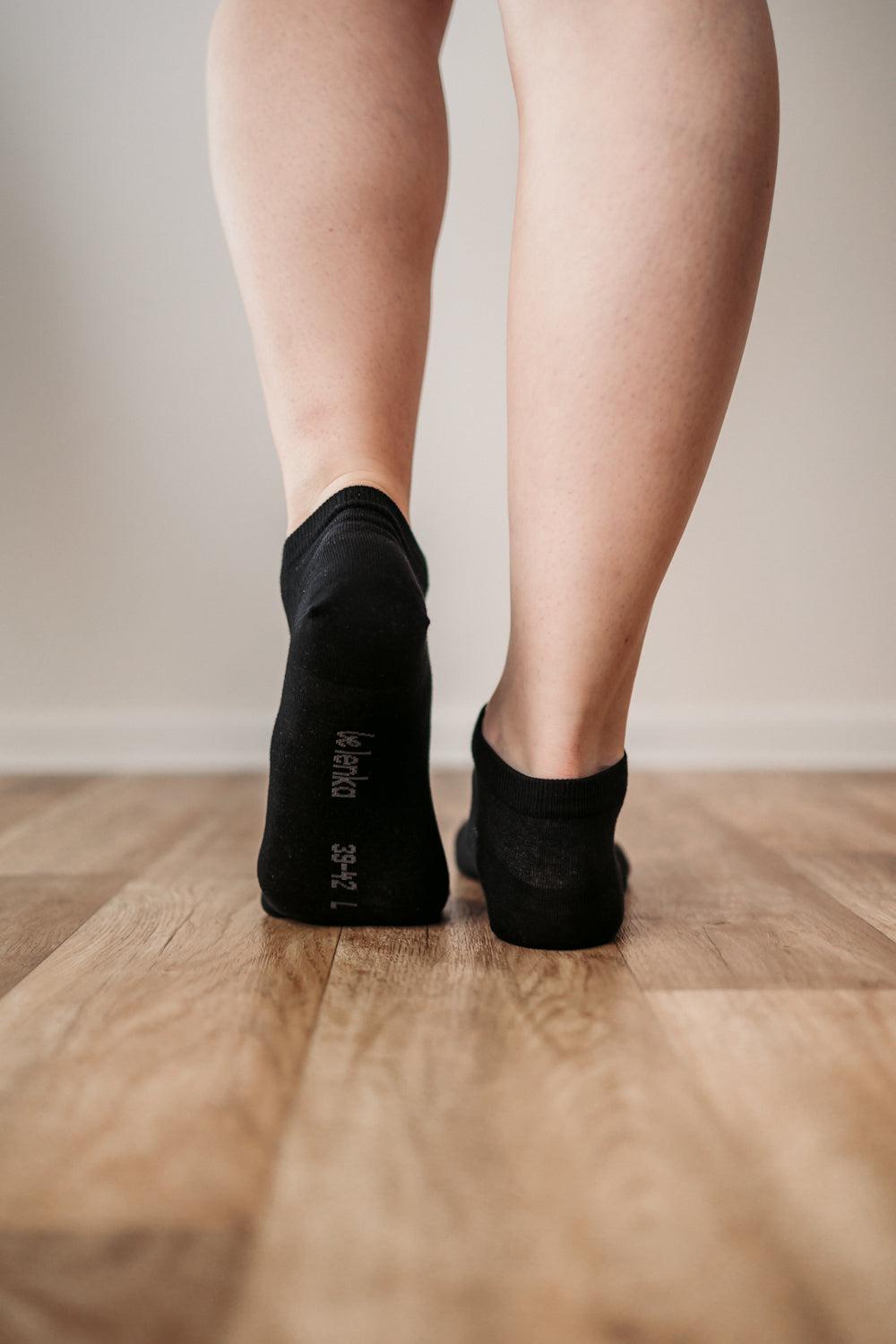 Be Lenka - Low cut Essentials Black - Calcetines barefoot-Be Lenka-Cacles Barefoot-Tienda de calzado barefoot respetuoso minimalista