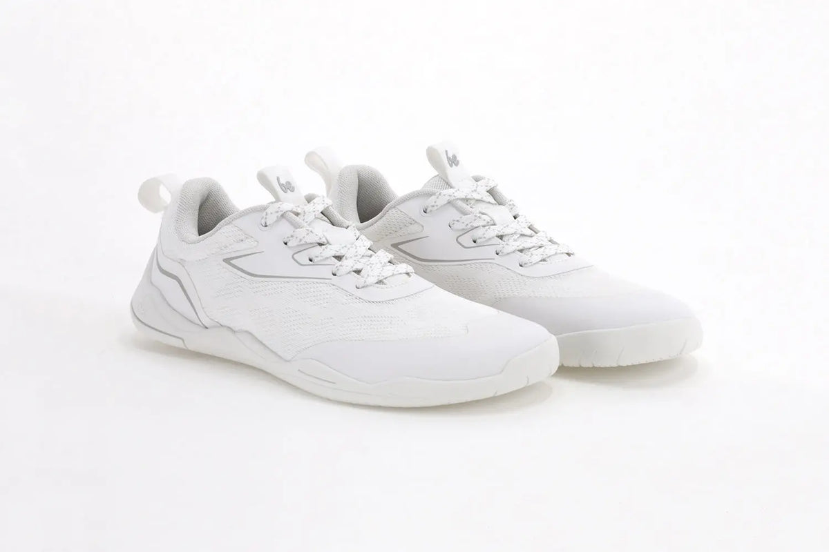 Be Lenka - Moove All White - Zapatillas barefoot  Cacles Barefoot