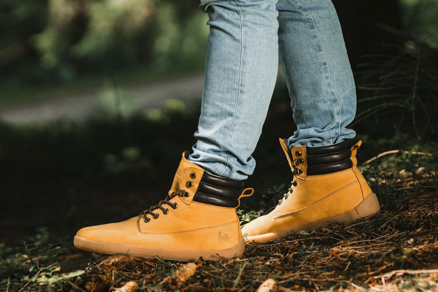 Be Lenka - Nevada Neo Mustard - Botines barefoot-Be Lenka-Cacles Barefoot-Tienda de calzado barefoot respetuoso minimalista